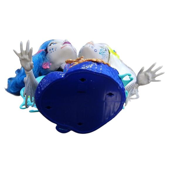 Monster High Peri Pearl Doll Serpentine Styling Heads Two Headed Twins EUC - Picture 8 of 9